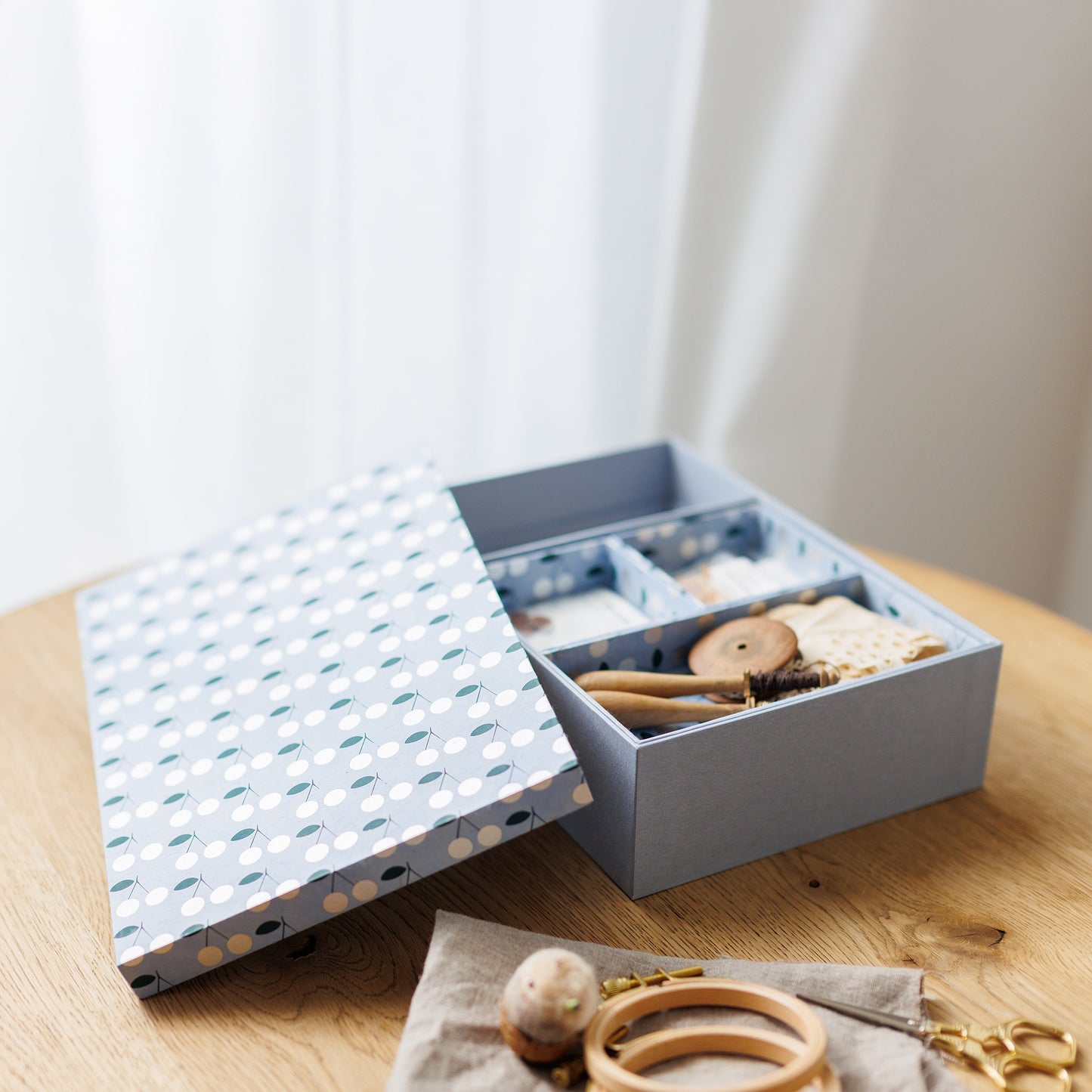 大人のお道具箱 -銀チェリー-